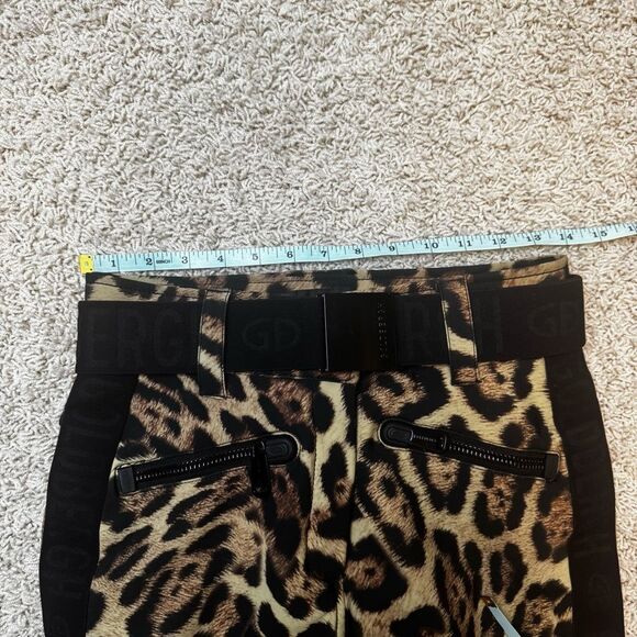 Goldbergh Pippa Roar Ski Pants Waterproof Leopard Jaguar Cheetah Print US 8 - Picture 6 of 10
